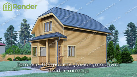 Проект  Площадь: 96, Размер: 7х9