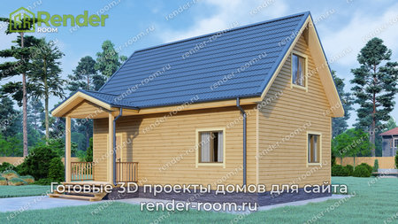 Проект  Площадь: 105, Размер: 6х9