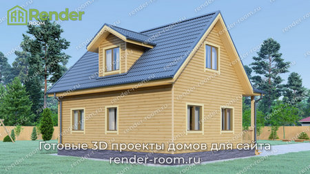 Проект  Площадь: 105, Размер: 6х9