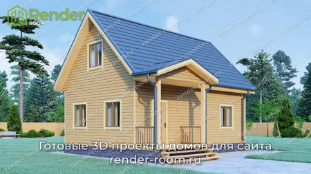 Проект  Площадь: 105, Размер: 6х9