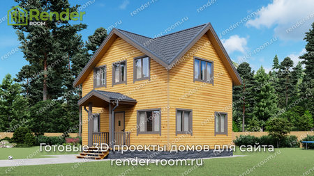 Проект  Площадь: 83, Размер: 6х8