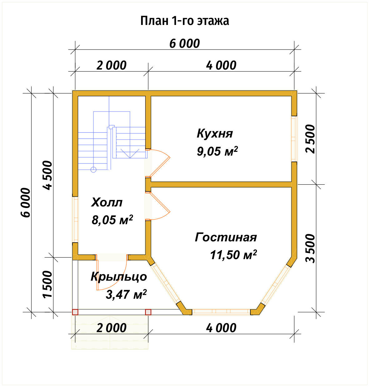 П-1317 План первого этажа П-1317 План первого этажа
