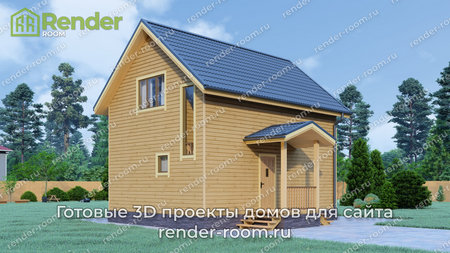 Проект  Площадь: 105, Размер: 7х8