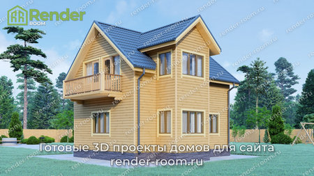 Проект  Площадь: 105, Размер: 7х8