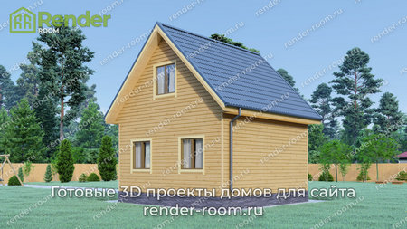 Проект  Площадь: 59, Размер: 6х6