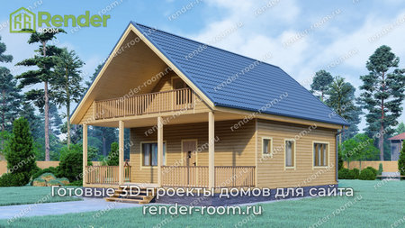 Проект  Площадь: 165, Размер: 8х11