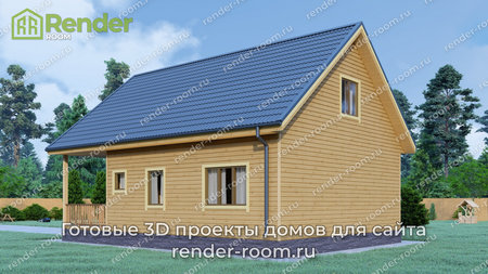 Проект  Площадь: 165, Размер: 8х11