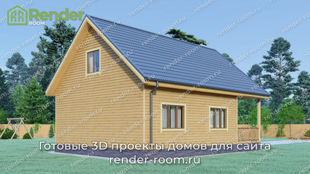 Проект  Площадь: 165, Размер: 8х11