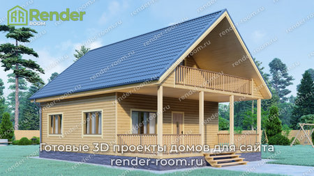 Проект  Площадь: 165, Размер: 8х11