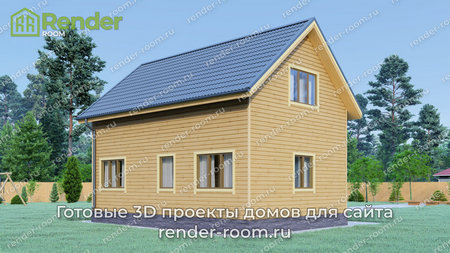 Проект  Площадь: 104, Размер: 7х9