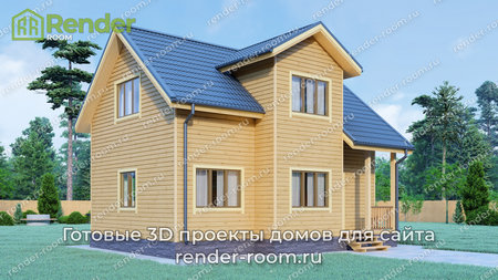 Проект  Площадь: 104, Размер: 7х9