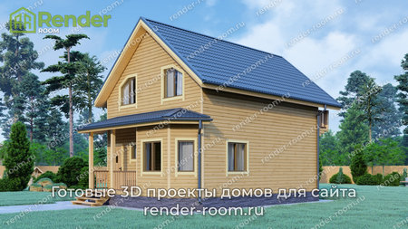 Проект  Площадь: 109, Размер: 8х9