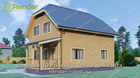 Проект П-1328 Площадь: 131, Размер: 8х10