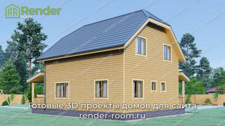 Проект П-1328 Площадь: 131, Размер: 8х10