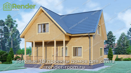 Проект  Площадь: 113, Размер: 6х9