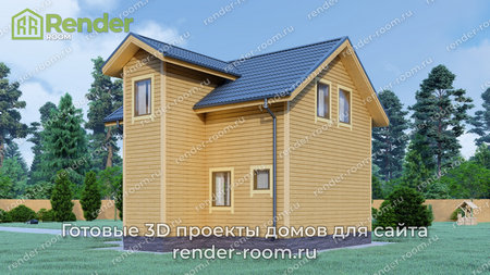 Проект  Площадь: 82,94, Размер: 8х8