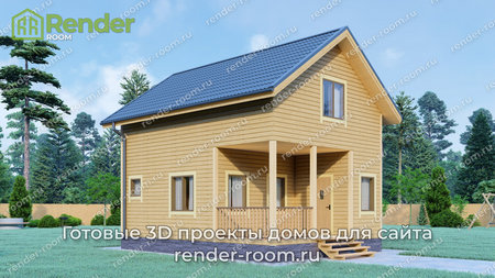 Проект  Площадь: 82,94, Размер: 8х8