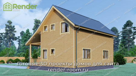 Проект  Площадь: 155, Размер: 8х10