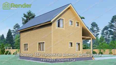 Проект  Площадь: 155, Размер: 8х10