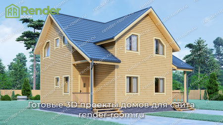 Проект  Площадь: 155, Размер: 8х10