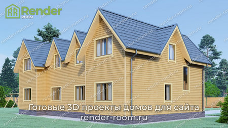 Проект  Площадь: 262, Размер: 11х16