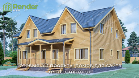 Проект  Площадь: 252, Размер: 11х13