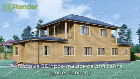 Проект П-1339 Площадь: 217, Размер: 8х20