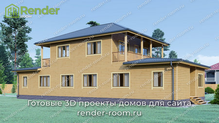 Проект П-1339 Площадь: 217, Размер: 8х20