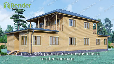 Проект П-1339 Площадь: 217, Размер: 8х20