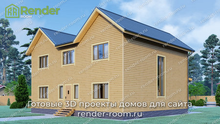 Проект П-1340 Площадь: 227, Размер: 12х13