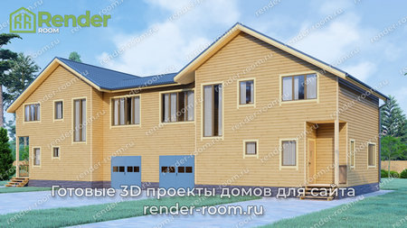 Проект П-1343 Площадь: 272, Размер: 8х23