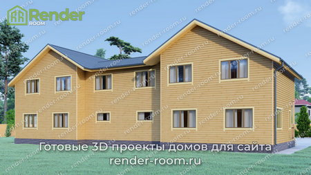 Проект П-1343 Площадь: 272, Размер: 8х23