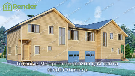 Проект П-1343 Площадь: 272, Размер: 8х23