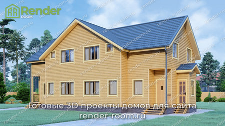 Проект  Площадь: 230, Размер: 8х18