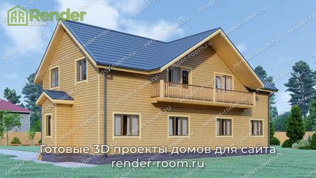 Проект  Площадь: 230, Размер: 8х18