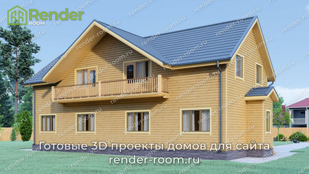 Проект  Площадь: 230, Размер: 8х18