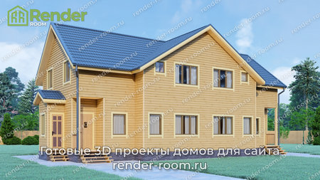 Проект  Площадь: 230, Размер: 8х18