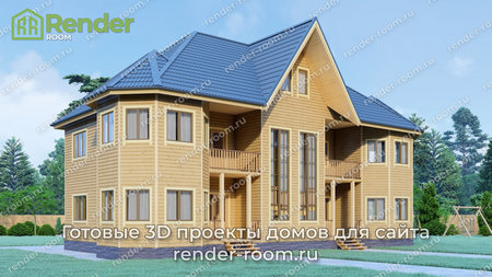 Проект  Площадь: 370, Размер: 12х18