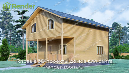 Проект П-135 Площадь: 124,39, Размер: 8х10