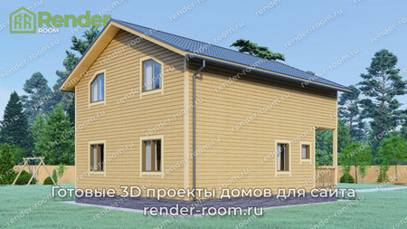 Проект П-135 Площадь: 124,39, Размер: 8х10