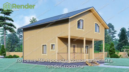 Проект П-135 Площадь: 124,39, Размер: 8х10