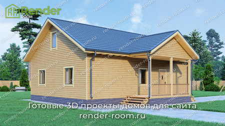 Проект  Площадь: 88, Размер: 9х12