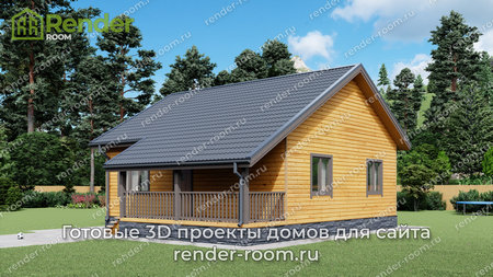 Проект  Площадь: 68, Размер: 8х9