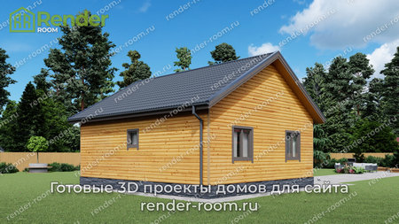 Проект  Площадь: 68, Размер: 8х9