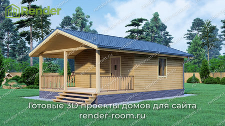 Проект  Площадь: 33, Размер: 6х6