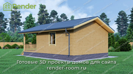 Проект  Площадь: 33, Размер: 6х6