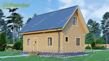 Проект П-1356 Площадь: 83, Размер: 6х9