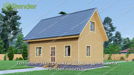 Проект П-1356 Площадь: 83, Размер: 6х9