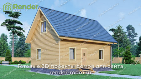 Проект П-1356 Площадь: 83, Размер: 6х9