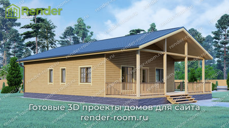 Проект П-1358 Площадь: 95, Размер: 9х12